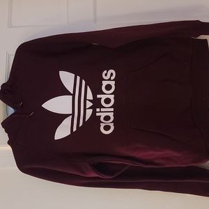 Adidas Maroon Hoodie